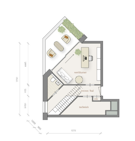 Penthouse A31 6e verdieping